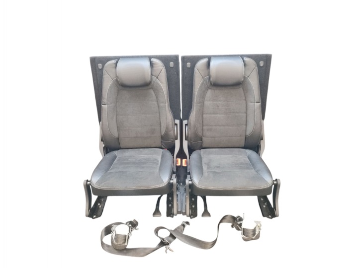 sjedala 3 RZAD sigurnosni pojasevi KOMPLET FORD GALAXY MK2 LIFT (2009-2015) polukoža