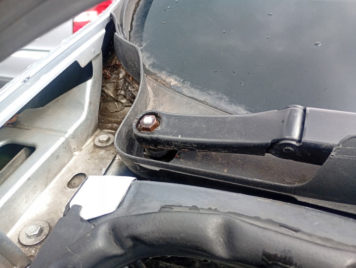 Meccanismo motorino tergicristalli PRZEDNIEJ Destra VW Touran 1 l 03-06