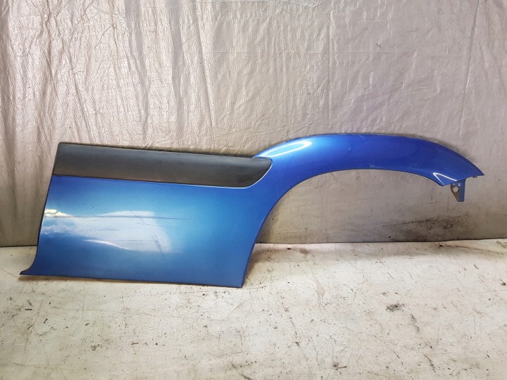 moulding of a fender of the rear CITROEN SAXO left rear part