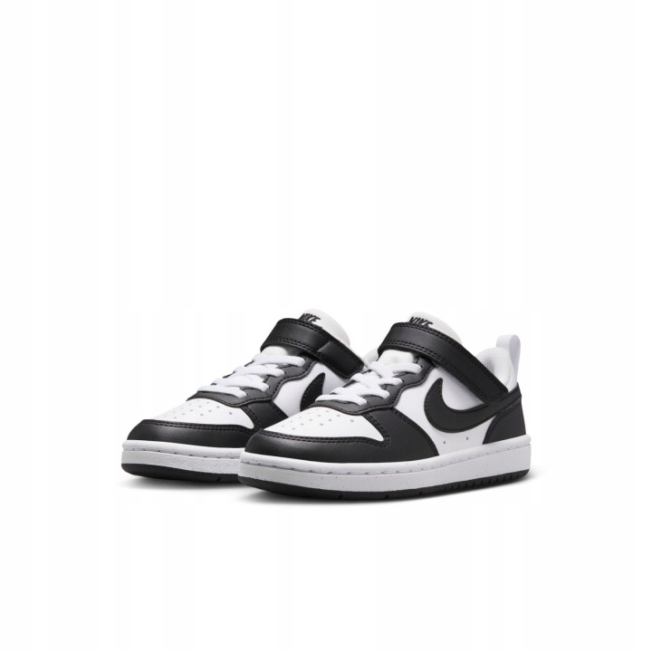 Дитяче взуття lifestyle Nike Court Borough Low Recraft біло-чорні — фото 2