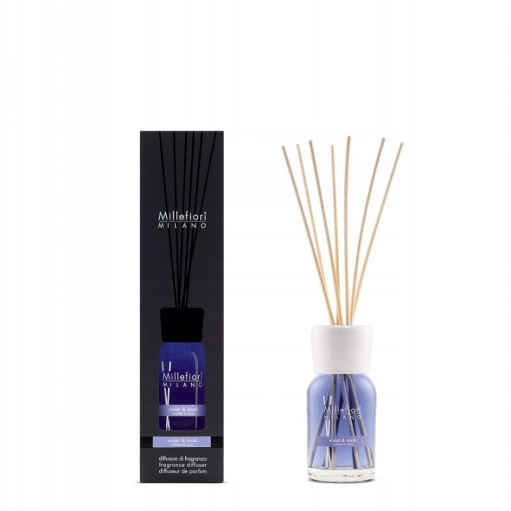 Millefiori Milano Tyčinky Violet & Musk 100 ml