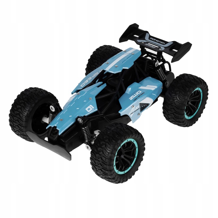 RACING CAR CONTROLLED BY REMOTE CONTROL RC POWERFUL DRIVE LED LIGHTING Kind driving