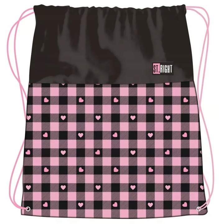 Мішок для взуття SO1 рожевий CHECKERED