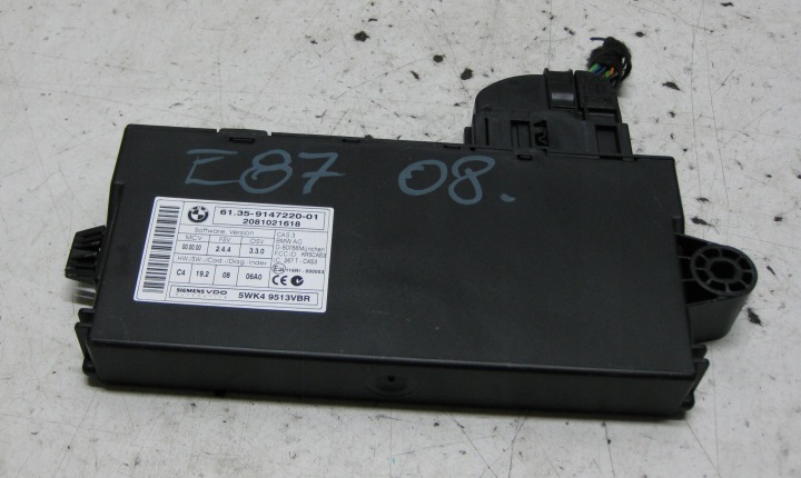 BMW E87 2.0 und 08R modul Bedienteil CAS 9147220