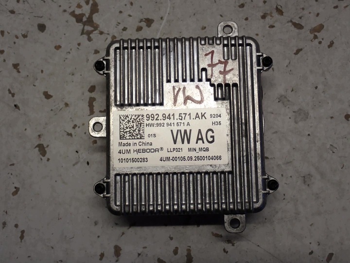 Unité de contrôle Module Feux phare VW SEAT SKODA AUDI 992941571AK