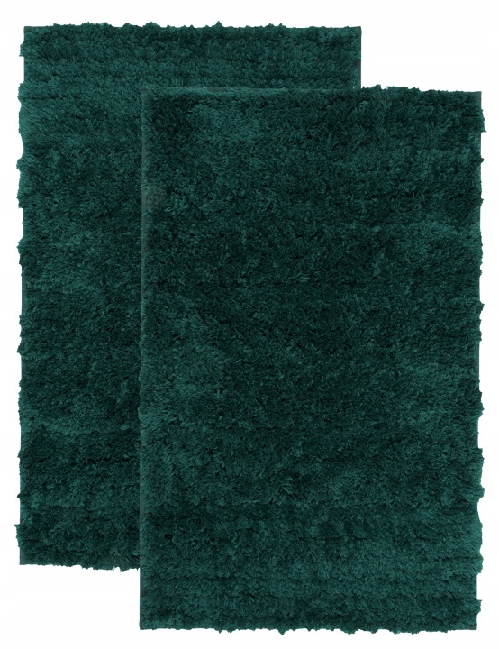 Koupelnové Koberce Komplet 2KS 50x80+50x80cm Protiskluzové Shaggy Silné
