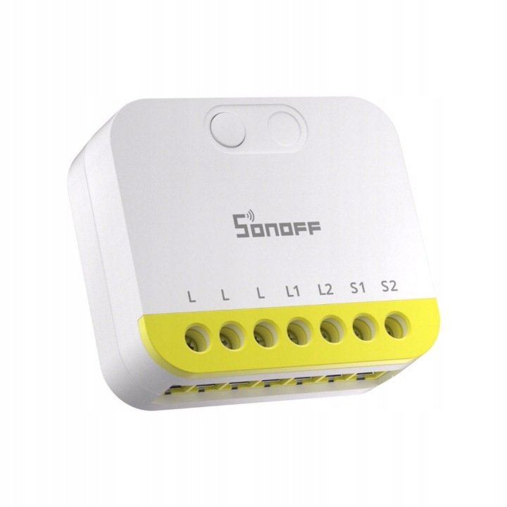 Sonoff 2-kanálový Zigbee přepínač bez neutrálního Mini Duo-l