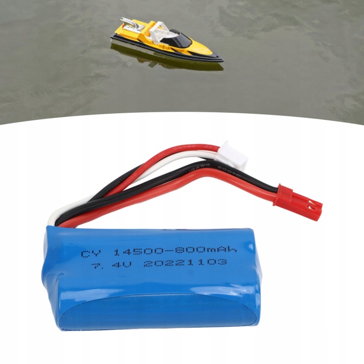 Набір акумуляторів RC, Акумулятор RC Lipo 7.4 В для зовнішнього — фото 15
