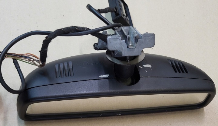 SPECCHIETTO RETROVISORE interno retrovisore sensore pioggia MERCEDES ML W164 nero OE EU