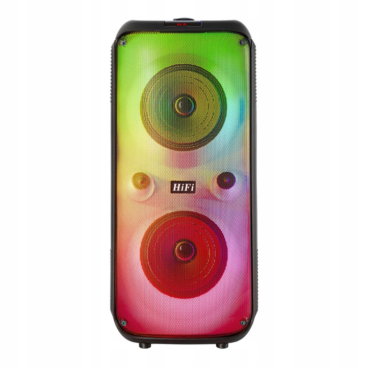 Wireless Bluetooth Speaker Mobile FM Column + Remote Control Karaoke Microphone Power 20 W