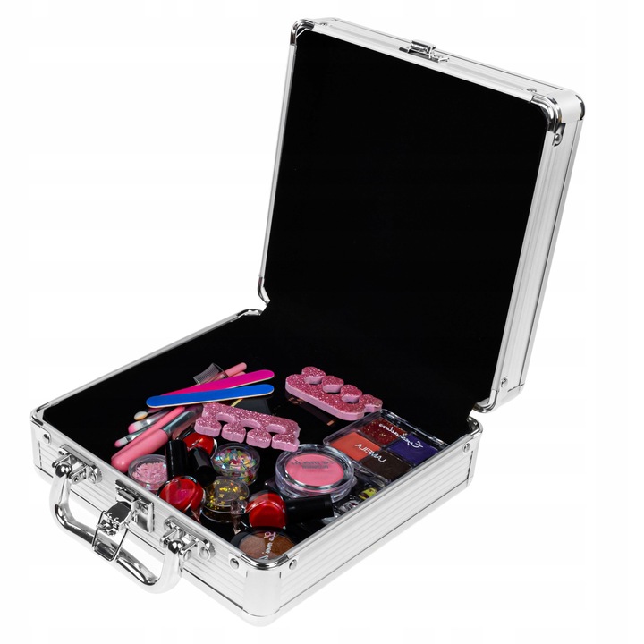 CASE COSMETICS FOR MAKEUP AND NAILS SUITCASE MAKEUP FOR GIRLS Kid's age 3+ years