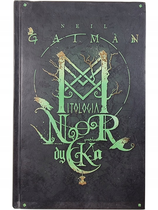 Zdjęcie egzemplarza: TWARDA / Mitologia Nordycka / Neil Gaiman książka