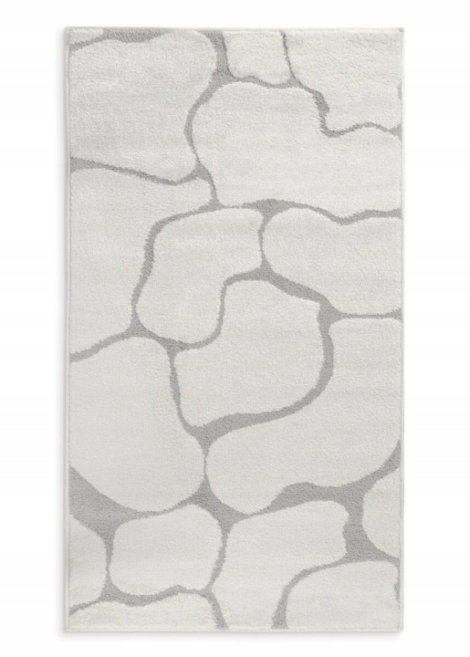 Koberec 80x150 Alba5 Boho geometrický stříbrný, moderní