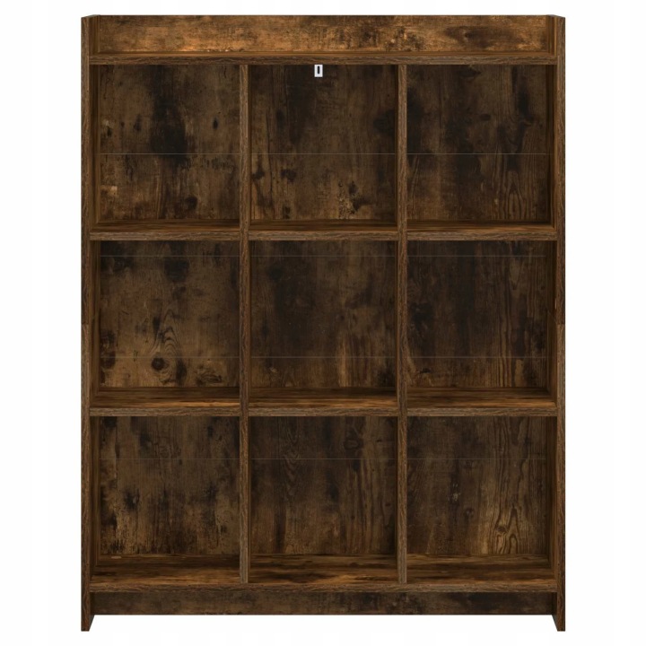 Полиця для книжок Дуб копчений 87,5 x 30 x 111 см — фото 3