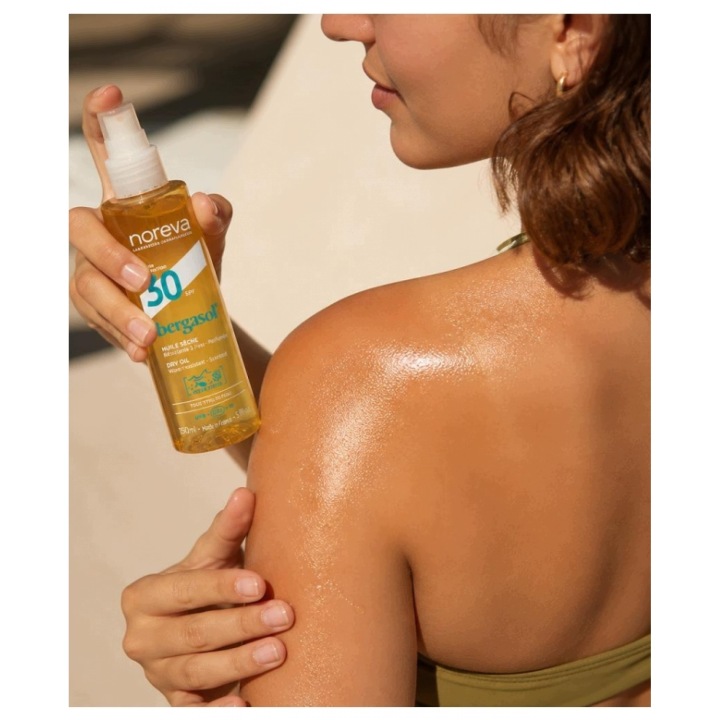Noreva Bergasol Dry Oil SPF30 150 мл — фото 3