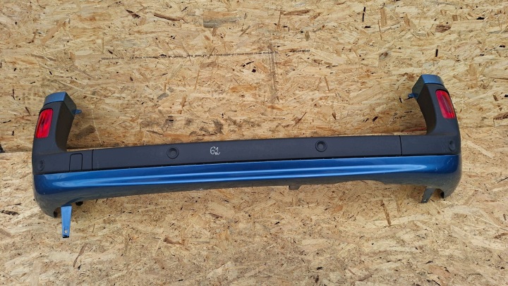 Stoßstange heck RENAULT KANGOO II MERCEDES CITAN komplet Sensoren PDC 07-21