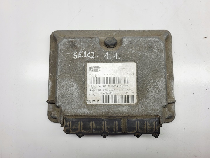 Ordinateur Unité de contrôle Moteur FIAT SEICENTO 1.1 55187372