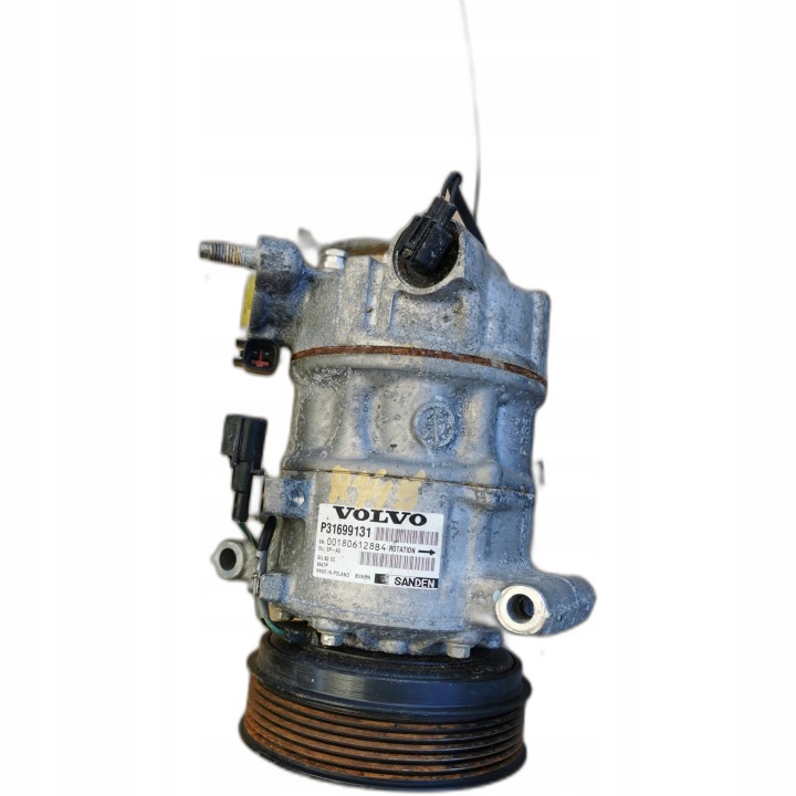 VOLVO S90 2.0D B4204T18 P31699131 001806128B4 compressor; of the air conditioning