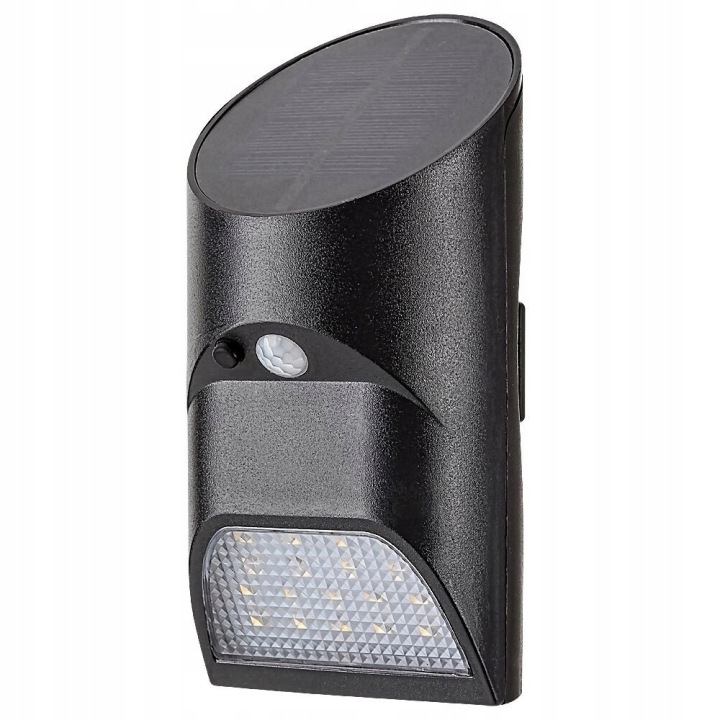 Solární nástěnná lampa 3,6 W se senzorem