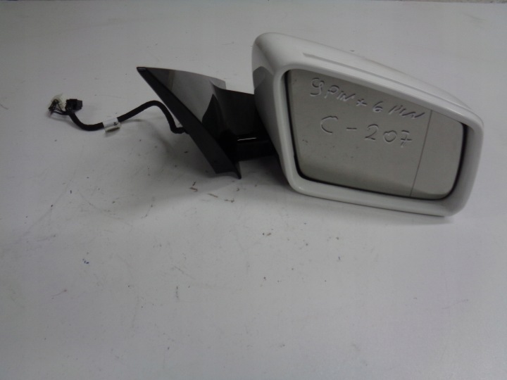 MERCEDES E W207 C207 SPECCHIETTO RETROVISORE Destro 15 PIN 09-16r