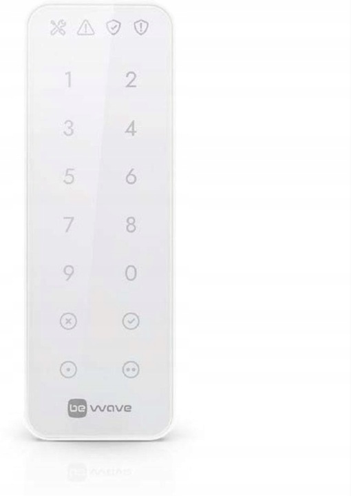 Be Wave Bezdrátová dotyková klávesnice bílá AKP-200-W Smart Keypad