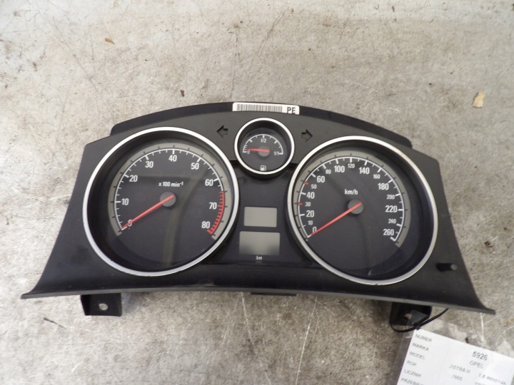 Opel Astra H liczniki dials