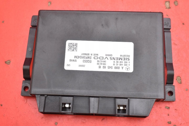 Unité de contrôle Boîte de vitesse Engrenage A0005456916 MERCEDES E-KLASA W212 2.2 CDI 204 KM