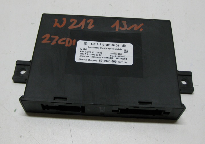 MERCEDES W212 LIFT E class 13R module control unit KOMFORTU A2129003806