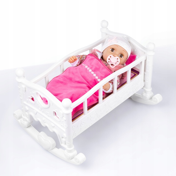 KINDERPLAY ŁÓŻECZKO DLA LALKI KOŁYSKA POŚCIEL Bohater brak
