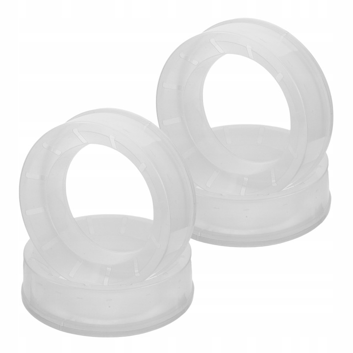 4 шт. Slim Білий Nappy Коробка Рефіл Rings з Розрив стійкий Дизайн — фото 3