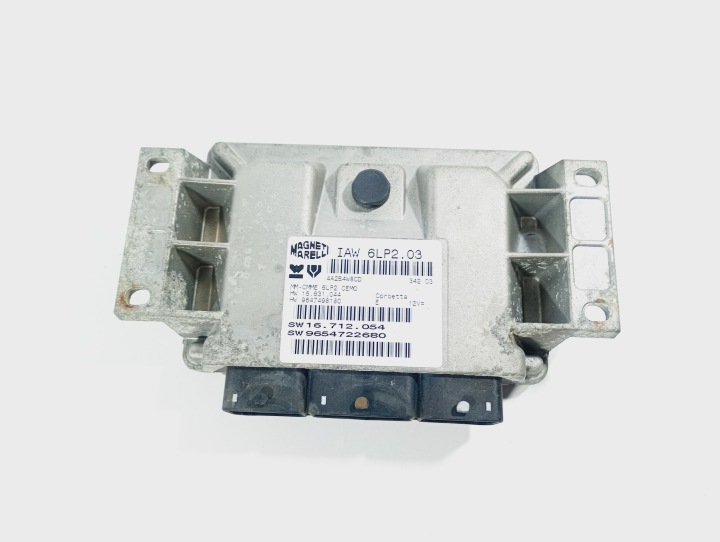 Computer Bedienteil DES MOTORS OE 9654722680 Peugeot 206 LIFT 03-08