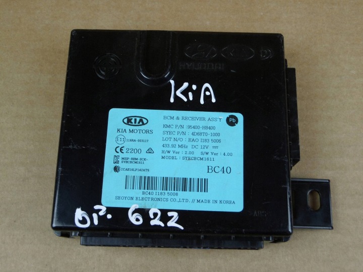 KIA Rio IV module computer control unit BCM 95400H8400