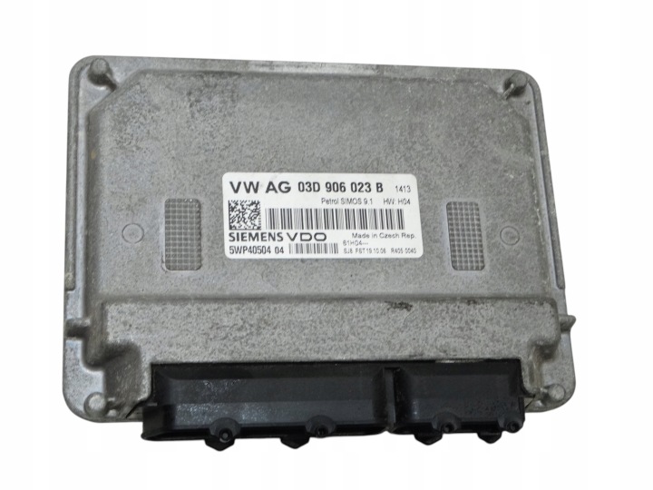 Bedienteil Computer DES MOTORS VW POLO IV 9N 1.2 SIEMENS 03D906023B 151TYS.KM
