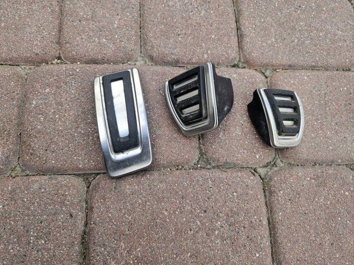 caps for pedals GTI chromowane Volkswagen Golf 7 VII 5Q1721647A