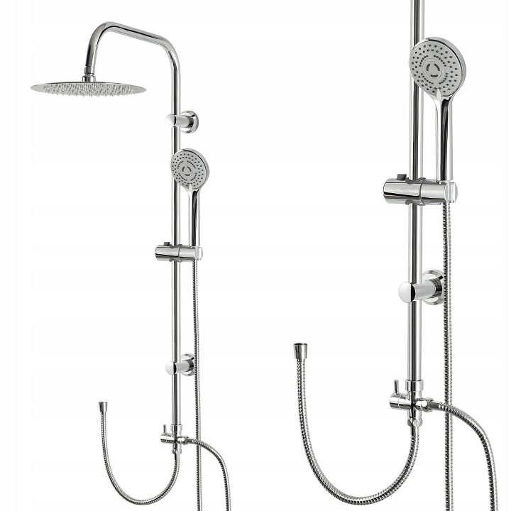 Sprchový Set Sprchový Sloup S Dešťovou Sprchou 25 CM