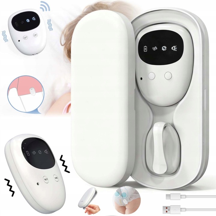 Alarm Nočního Probuzení Namáčení 3 Režimy Provozu Pro Děti A Starší Osoby