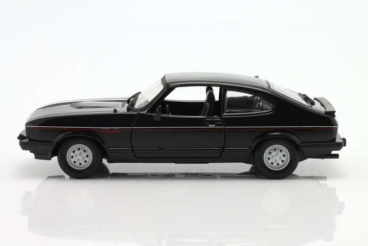Ford capri 1600 gt чорний 1:24 bburago — фото 4