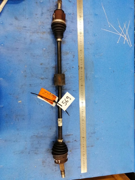 OPEL CORSA 2015 R right petrol semi-axis 13248652