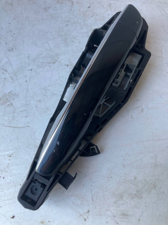 Poignée Portière Gauche Arrière CITROEN C4 PICASSO II CHROM Noir #29