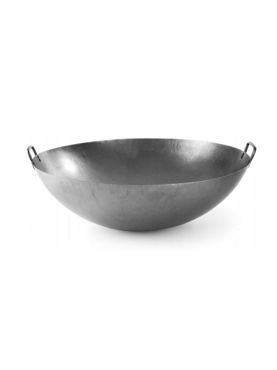 Wok pánev z válcované oceli, průměr 700 mm Hendi 626504