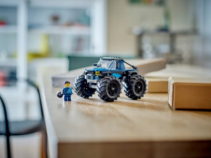 LEGO City 60402 Синій monster truck 60402 — фото 12