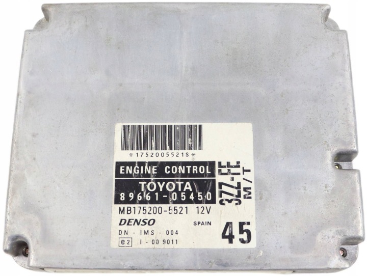 TOYOTA AVENSIS T22 Computer Bedienteil DES MOTORS 1.6 Benzin 89661-05450