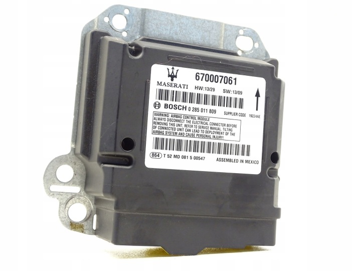 modul řídící jednotka SENSOR airbagů airbag MASERATI GHIBLI III 670007061