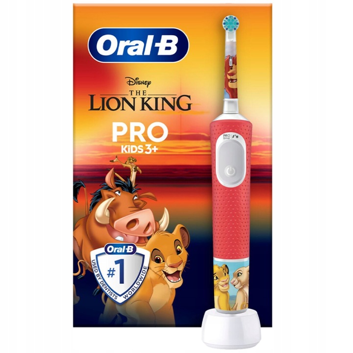 ORAL-B PRO KIDS король лев 3+ щіточка електрична для зубів для дітей — фото 4