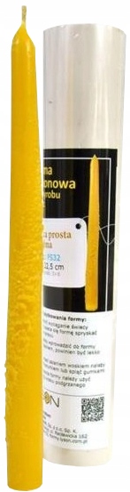 Silikonová Forma Na Svíčku – Jednoduchá Dekorativní, 22,5 cm