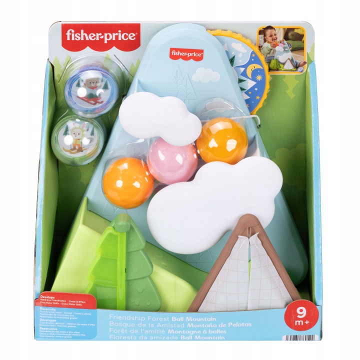 Fisher-Price Лісові Друзі Гора з м'ячиками іграшка розвивальна JLB88 — фото 2