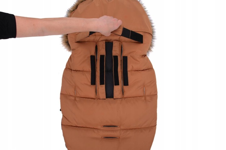 Конверт для немовлят COTTONMOOSE MOOSE Amber мідний для візка санок — фото 3