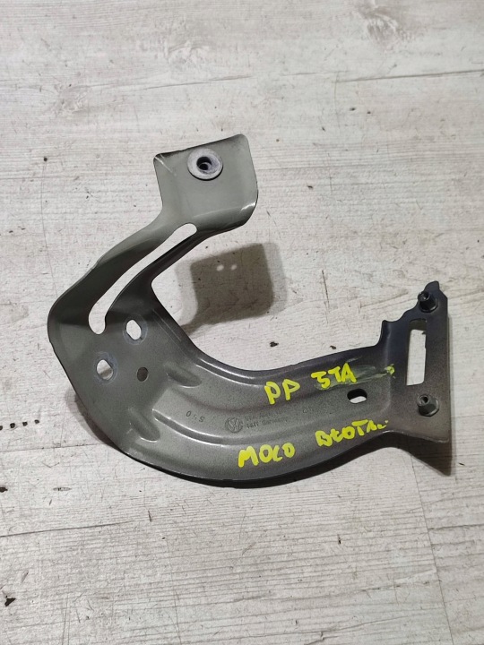 Volkswagen Touran III 2020 Avant Droit Support plaque Aile Avant