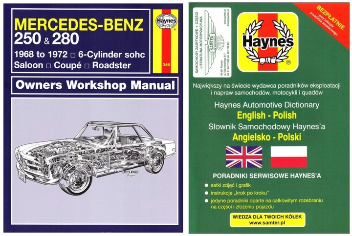 Mercedes-Benz 250 & 280 Haynes Publishing • Cena, Opinie