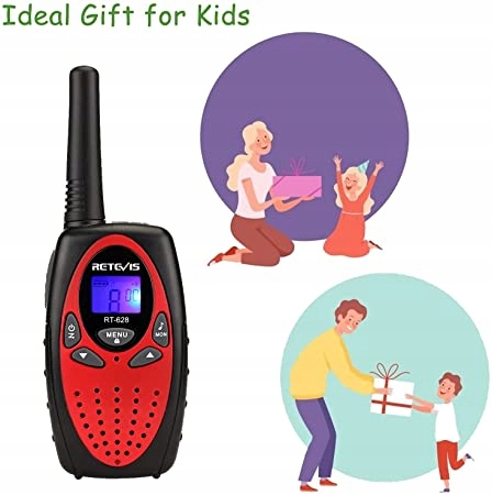 Retevis RT628 Walkie Talkie для дітей PMR446 8 каналів VOX Подарунки — фото 6